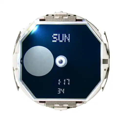 Elektroniczny mechanizm zegarka LCD z podnoszeniem ręki